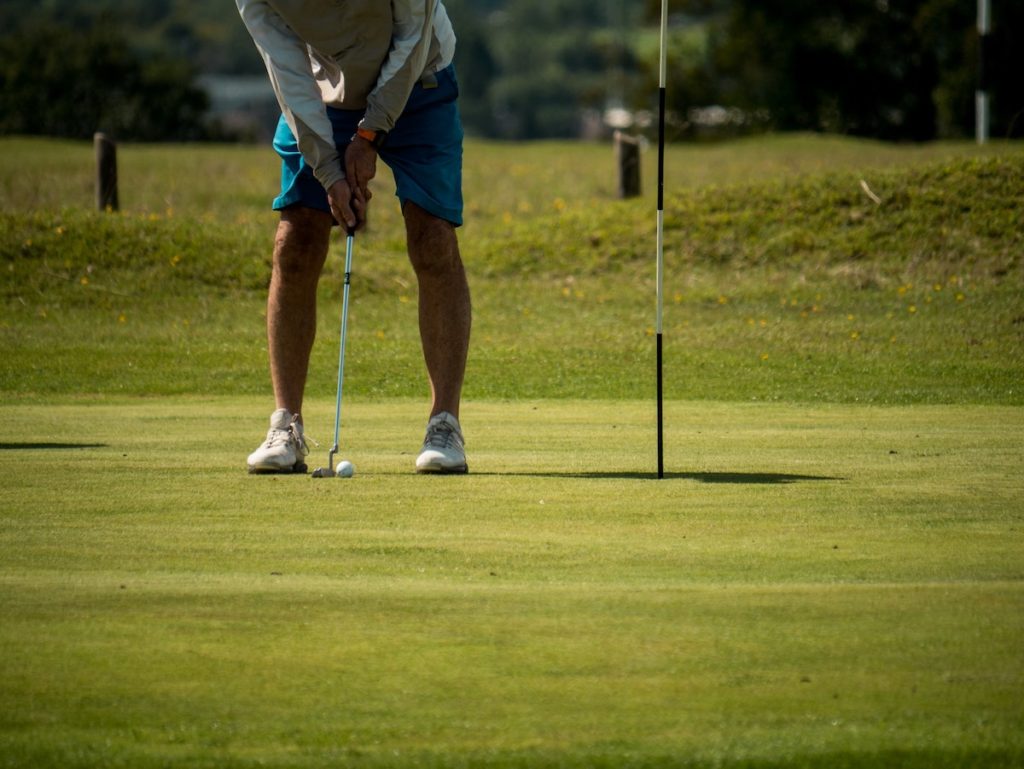 One putting tip is to read every putt, even the short ones.